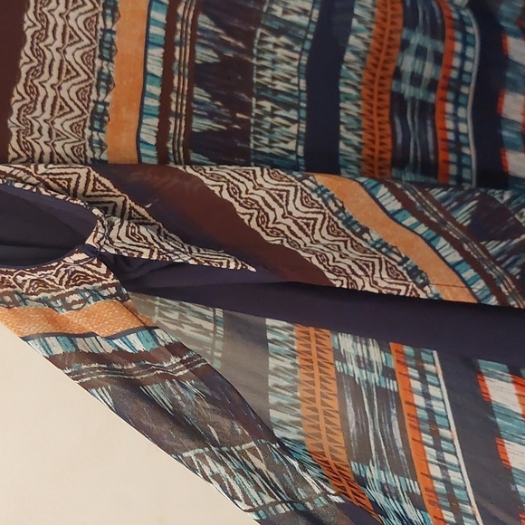 Cato Multicolor Sleeveless Blouse - Picture 11 of 16